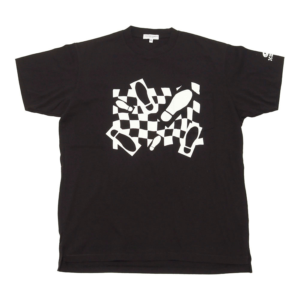ENGINEERED GARMENTS[エンジニアド ガーメンツ]Print Cross Neck Short