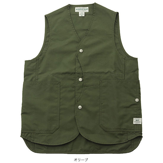 SASSAFRAS / ササフラス】 Blower Bud Vest 入荷！ | Northrim Blog