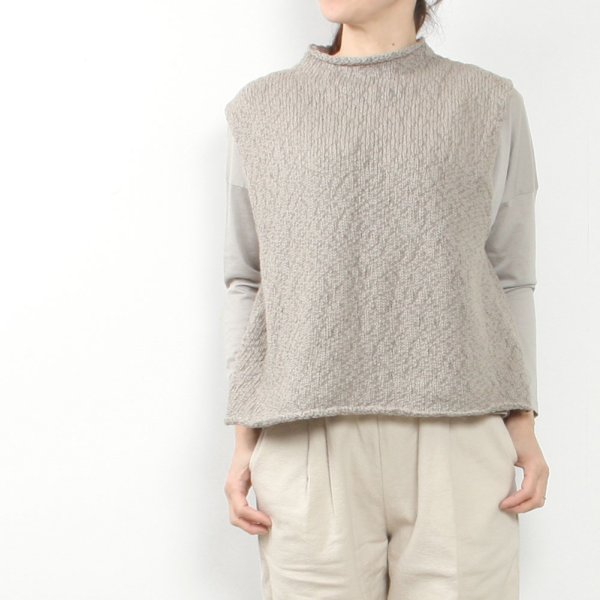 cotton slub vest image