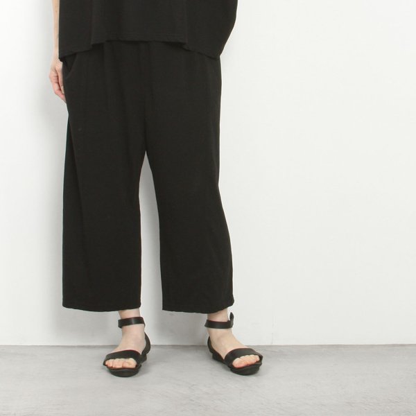 cut&sew cropped pants image