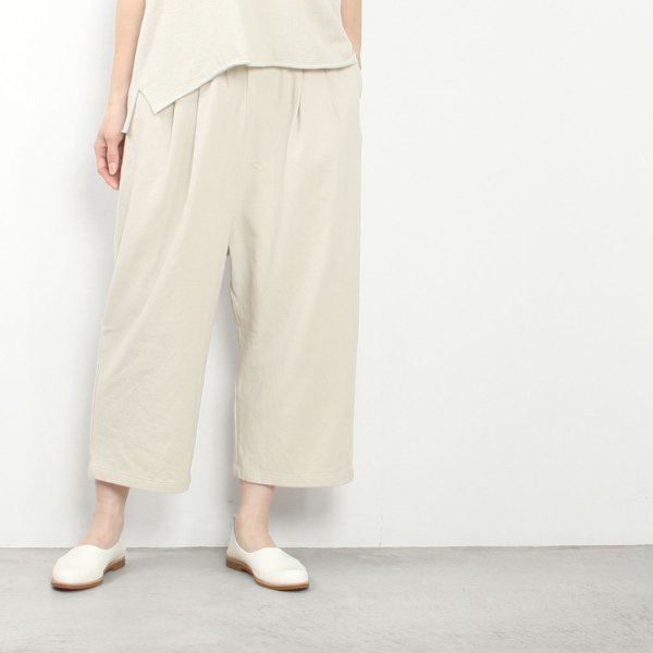 cotton voile tuck pants image