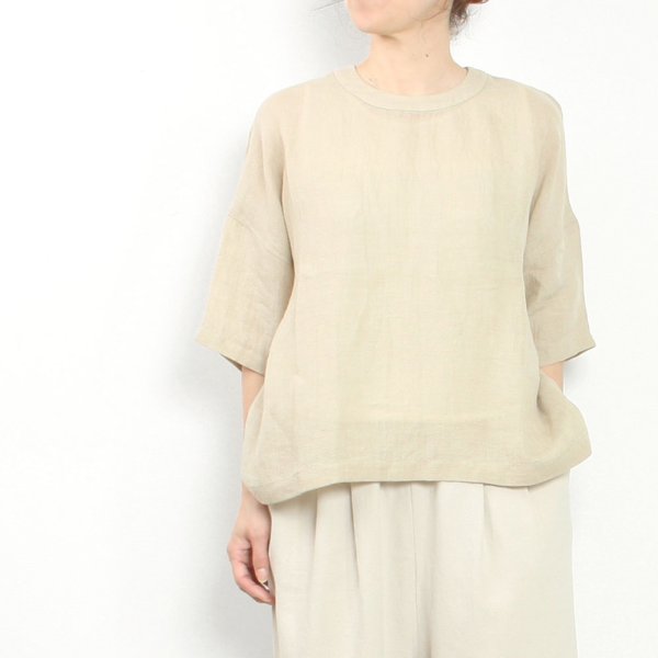 linen pullover image