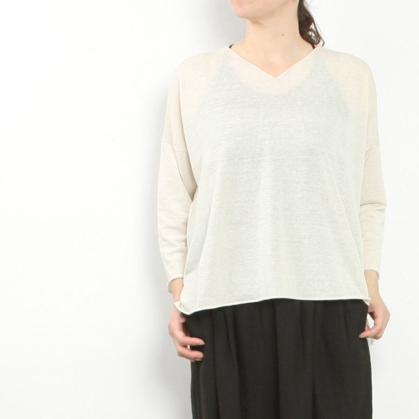 linen pullover image