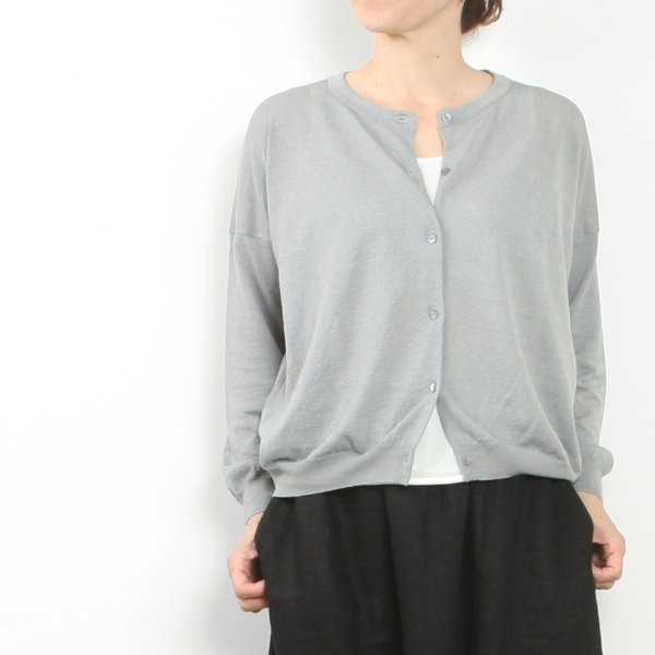 linen cardigan image