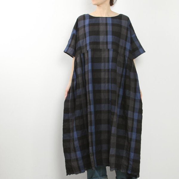 S/SLV Side Gatherred Dress image