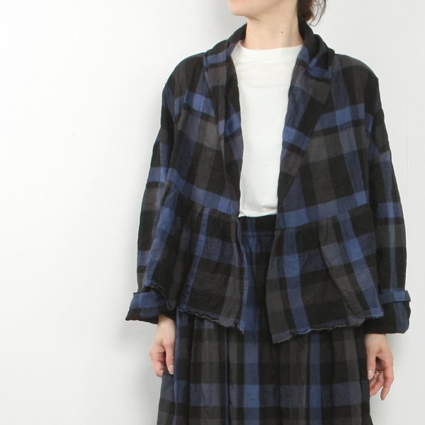 Gathered Cardy Shirring Check image