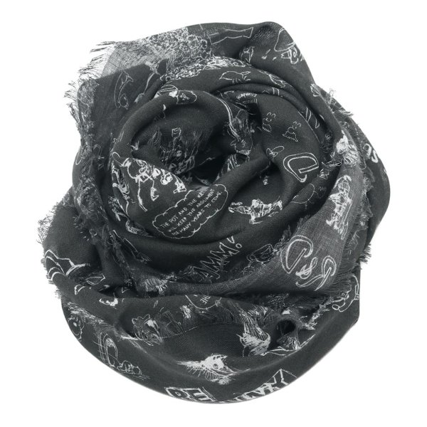 GRAFFITI GAUZE��SHAWL image