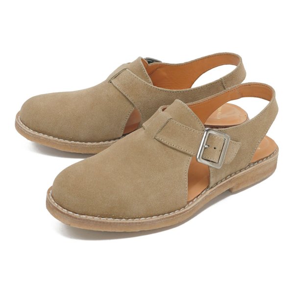 SUEDE BACK STRAP SANDALS image