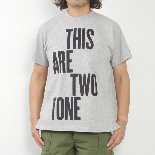 Print Cross Neck Short Sleeve T-Shirts image