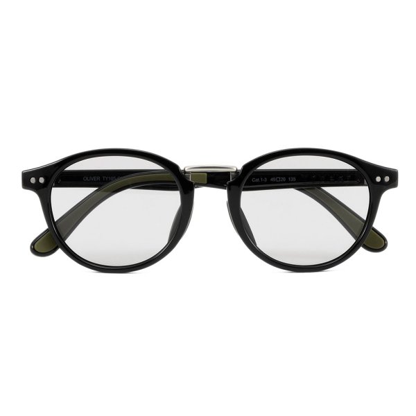OLIVER Gloss Black Photochromic Grey image