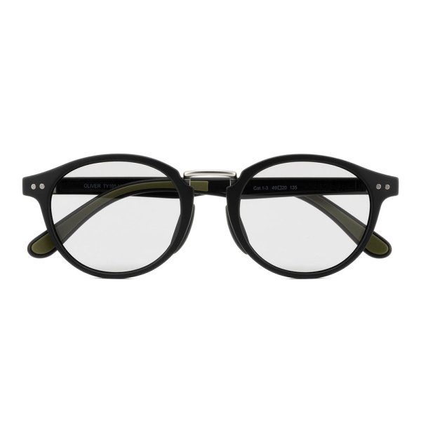 OLIVER Matt Black Photochromic Grey image