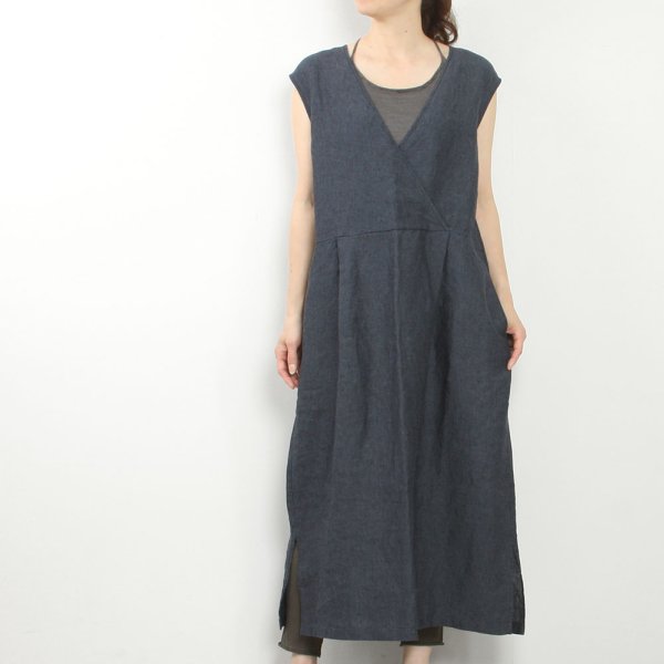 linen seeveless one-piece image