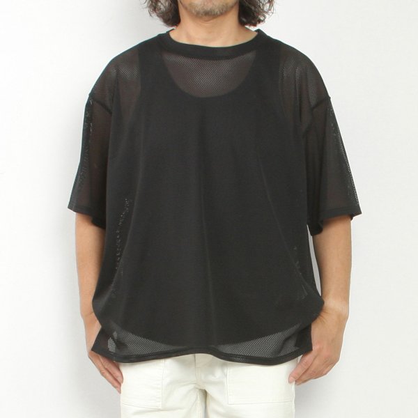 S/S Crew Neck Shirt Knit Mesh image