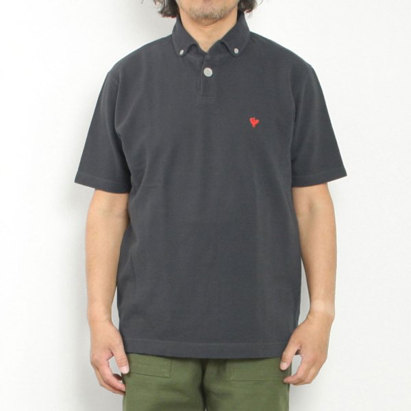 PETITE B.D PIQUE POLO embroidery image