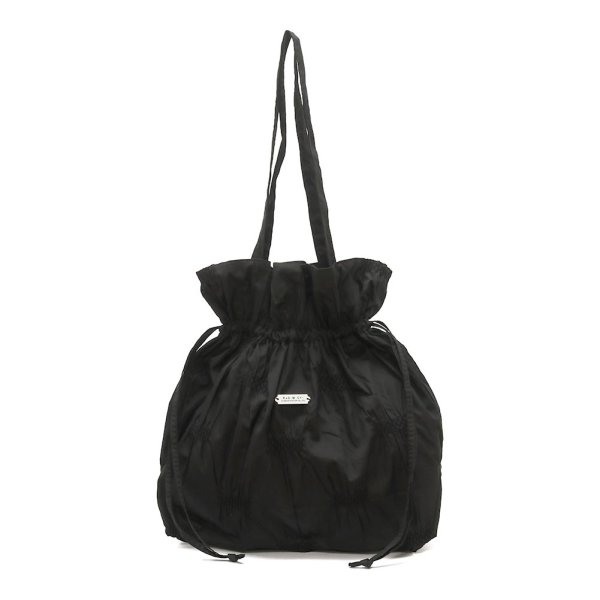 SMOCKINH JACQUARD DRAWSTRING TOTE BAG image