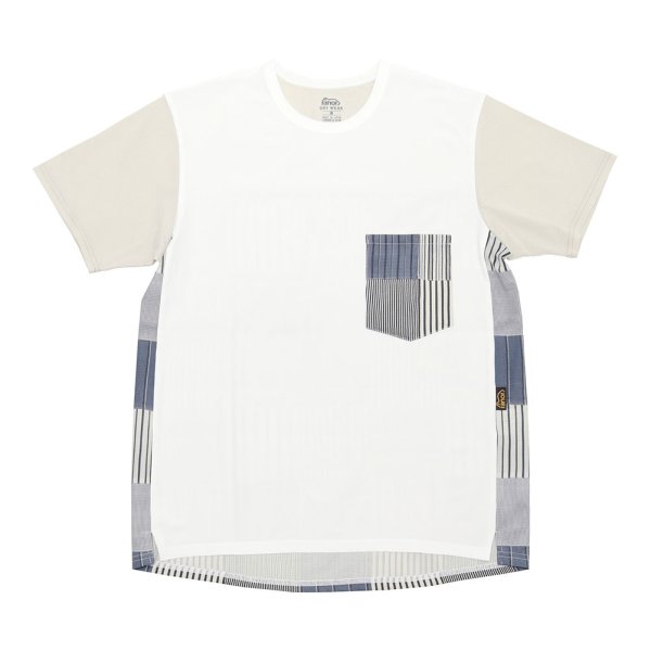 STRIPE PATCH WORK TEE image