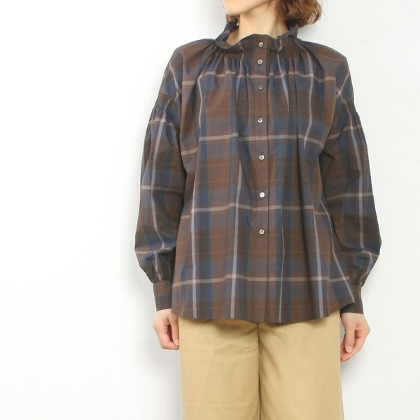 TYPEWRITER BIG CHECK BLOUSE image