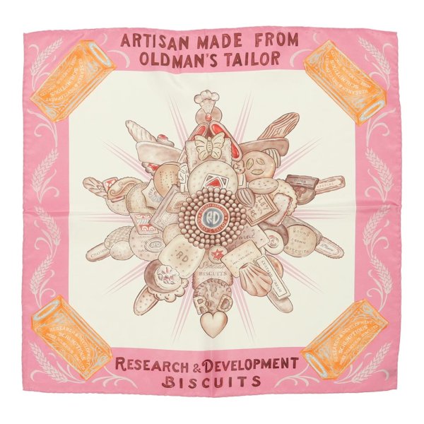 SILK BISCUIT PLANEL SCARF