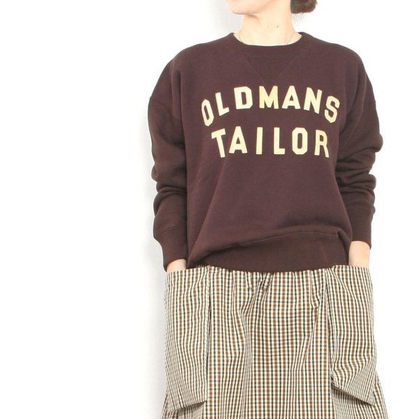 OMT BROWN FLOCKY PRINT SWEAT  image