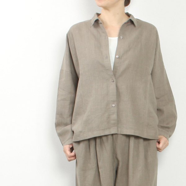 water linen shirt