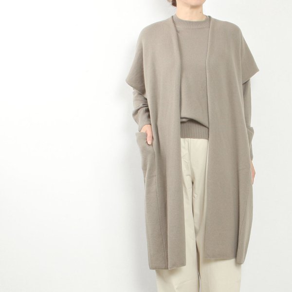 wool long vest
