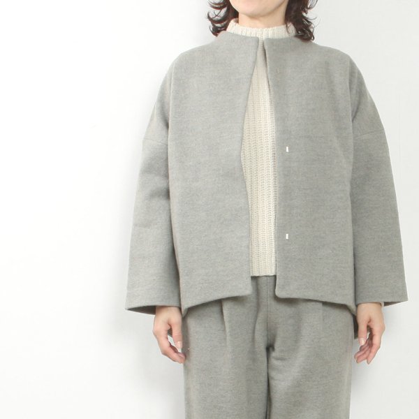 press wool short coat image