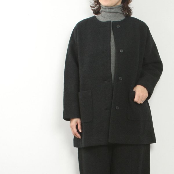 press wool middle coat image