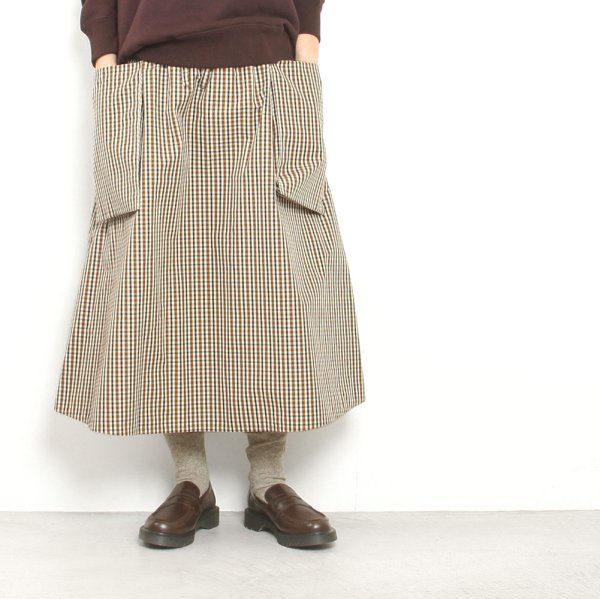 GUN CLUB CHECK POCKET SKIRT