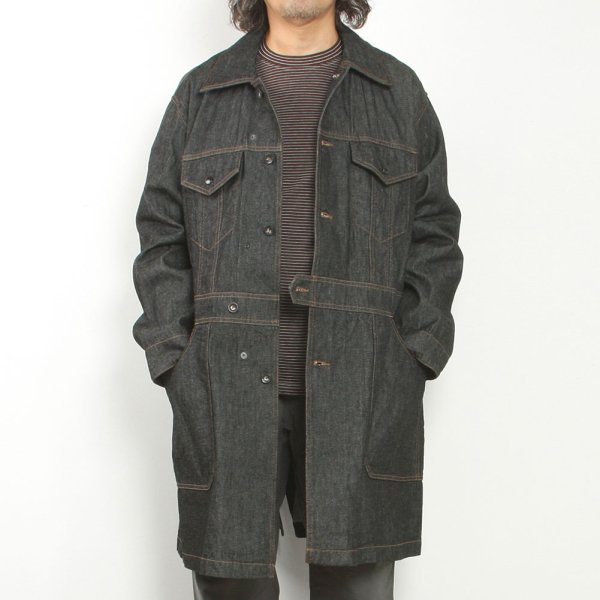 Shop Coat Cotton Cone Denim image