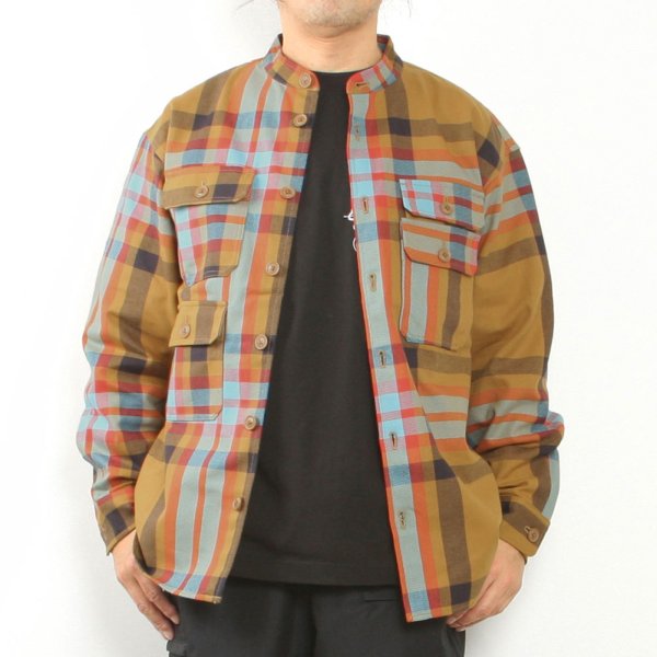 BANDED COLLAR SHIRT image
