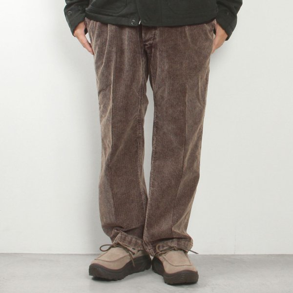 FRENCH ARMY M-52 TWO-TUCK CORDUROY TROUSERS CHEMICAL WASH