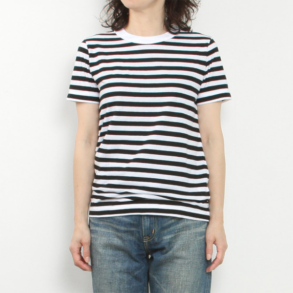 GAUZE BORDER H/T SHIRT