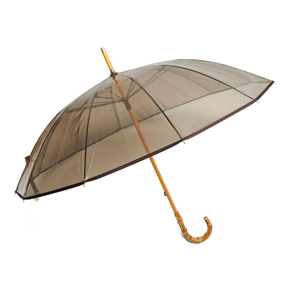 CLEAR UMBRELLA BAMBOO image