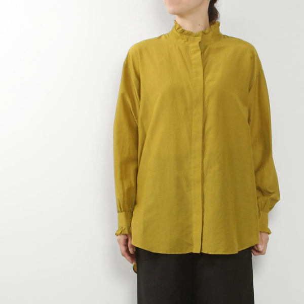 （OUTLET）U PHORICA ユーフォリカ コットンリネンワッシャー フリルブラウス U24-09855-51 楽天市場】（OUTLET）U PHORICA ユーフォリカ コットンリネン
