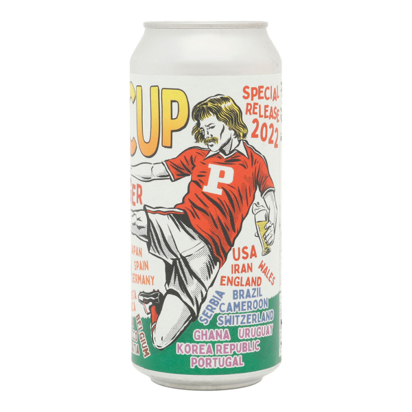 THE CUP FOOTBALL LAGER image