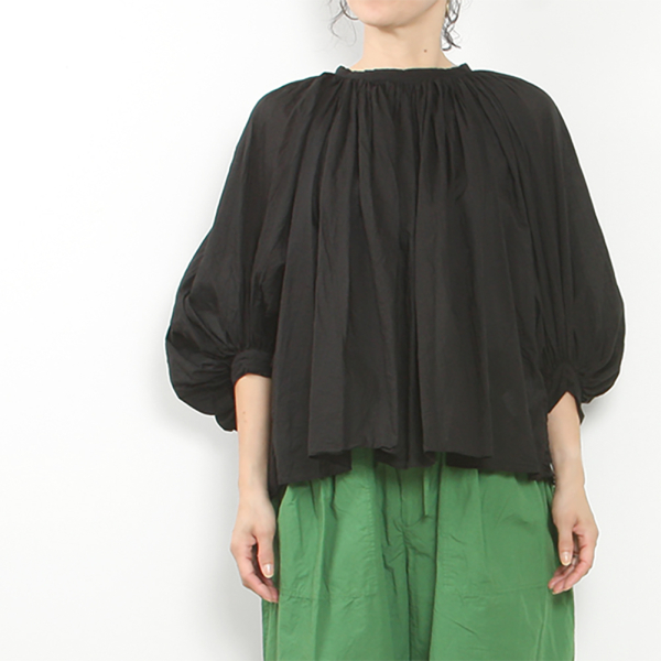 GARMENT DYE LAWN GATHER SMOCK image