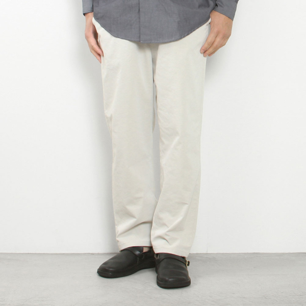 LINEN BREND SEMI WIDE TROUSERS image