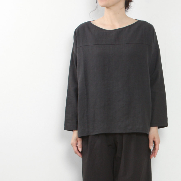 water linen pullover