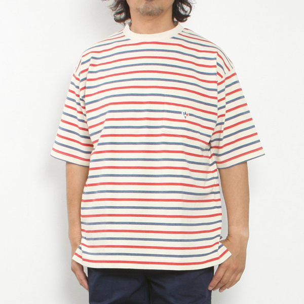 Relax BORDER POCKET TEE image
