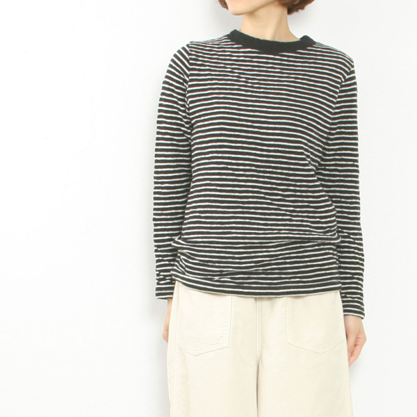 evam eva vie[エヴァムエヴァヴィー]コットンカシミヤプル