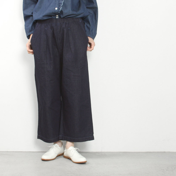 Vent douest[ヴァンドウェスト]4.5ozインディゴデニムフリル