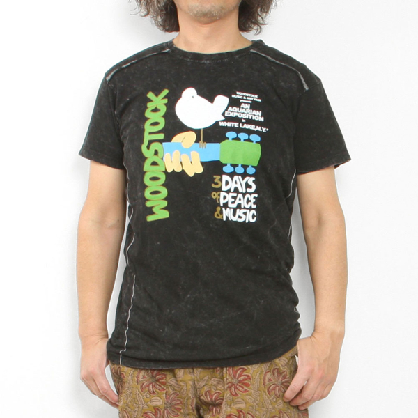 WOOD STOCK POSTER SNOW WASH image