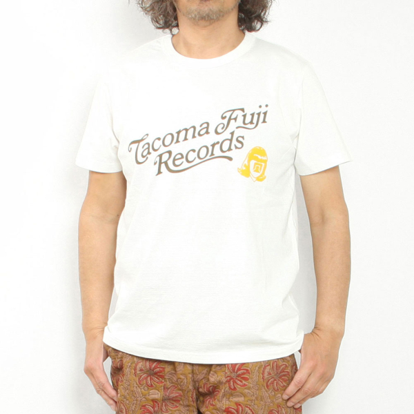 TACOMA FUJI SCRIPT LOGO TEE image