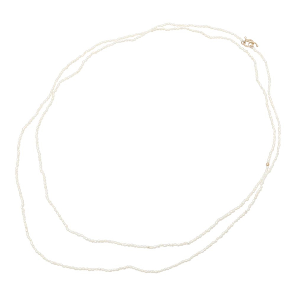 Rice Pearl Long Necklace image