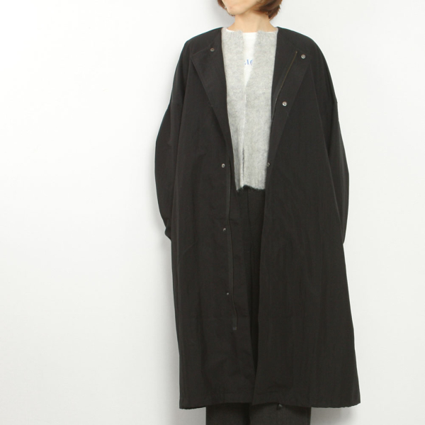 TACKED SLEEVE OVER FIT COAT image