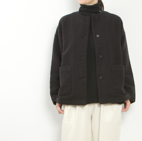 wool boucle jacket image