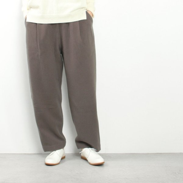 wool straight pants image