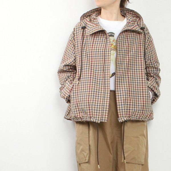 GUM CLUB TAFFETA HOODIE BLOUSON image