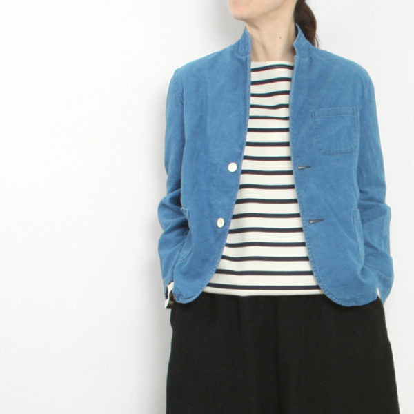 INDIGO LIGHT CORDUROY JACKET image