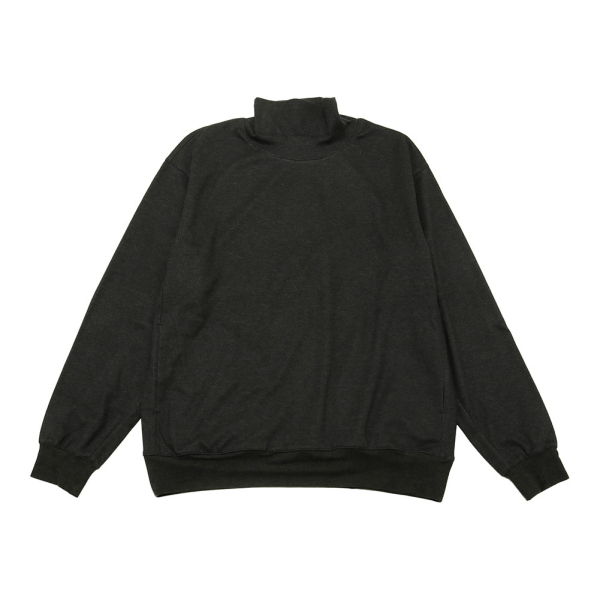 LOUNGE SUEDE HIGH NECK SWEAT image